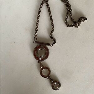 CELINE Elegant Silver Chain Necklace